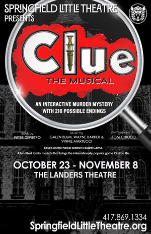 Springfield Little Theatre Presents CLUE: THE MUSICAL 