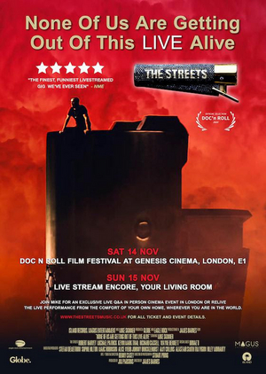 The STREETS Announce Cinema Event for 'None Of Us Are Getting Out Of This Alive' Image