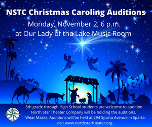 North Star Theater Company Announces Christmas Caroling Auditions For Teenagers Image