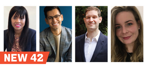 New 42 Appoints Tiffany Gardner, Sammy Lopez, Henry Tisch & Lucinda Zilkha to its Board of Directors 