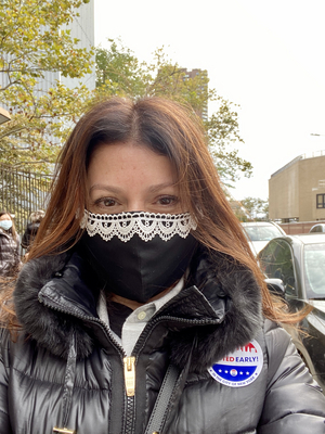 Feature: Cabaret and Concert Artists Flock To Polls For Early Voting Image