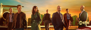 Stars From Showtime's BILLIONS Unite for Phone Banking Party Image
