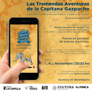 LAS TREMENDAS AVENTURAS DE LA CAPITANA GAZPACHO regresan este 1 y 8 de noviembre 