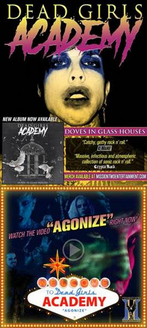 DEAD GIRLS ACADEMY Unveil New Music Video 'Agonize' 