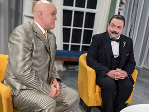 Review: POIROT INVESTIGATES! at Open Stage Image