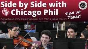 Chicago Philharmonic's Holiday Side By Side Meets Zoom 
