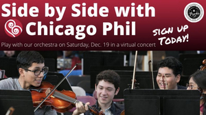 Chicago Philharmonic's Holiday Side By Side Meets Zoom Image