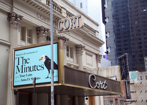THE MINUTES Moves Out of the Cort Theatre to Make Way for Planned Renovations Image