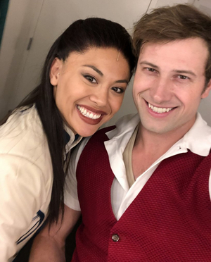WICKED National Tour Cast Members Jon Robert Hall And Tiffany Rae Mallari Engaged Image