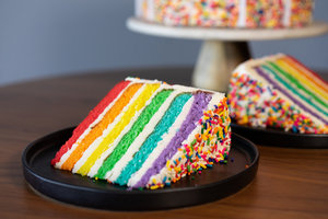 TGI FRIDAY'S PRESENTS Six Layer Rainbow Cake by Buddy Valastro of Carlo's Bakery  Image