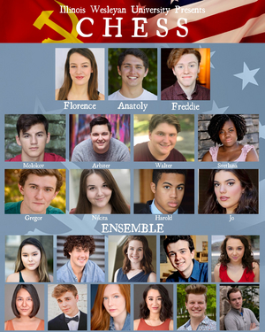 Illinois Wesleyan University's Virtual Production of CHESS Premieres This Weekend Image