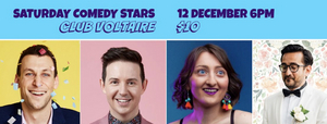 Club Voltaire Presents SATURDAY COMEDY STARS Image