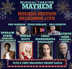 Patrick Page, Ephraim Sykes & More Join Musical Theatre Mayhem: Holiday Edition Image