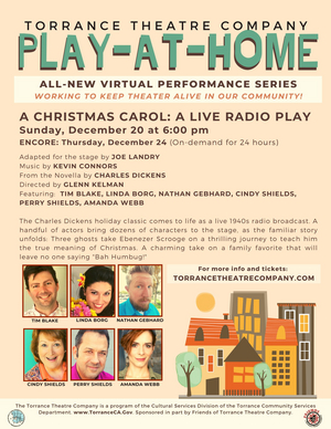 Feature: Torrance Theatre Company Completes its First PLAY-AT-HOME Series in December  Image