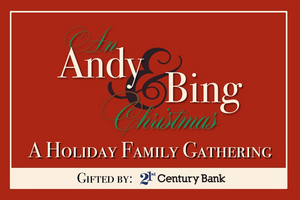 AN ANDY & BING CHRISTMAS: A HOLIDAY FAMILY GATHERING to Stream Live on Christmas Day Image