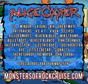 Monsters of Rock Cruise Announces Music Festival in 2021 