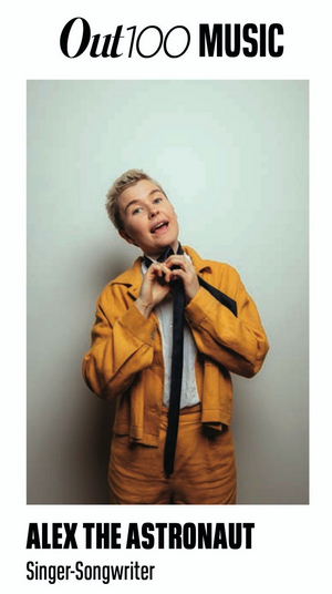 ALEX THE ASTRONAUT Named to OUT Magazine's 'OUT100' List Image