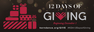 Kern Dance Alliance Launches 12 DAYS OF GIVING Campaign Image