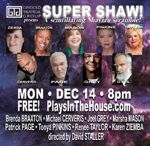 Tonya Pinkins, Michael Cerveris, Joel Grey, Patrick Page and More to Take Part in SUPER SHAW 2020  Image