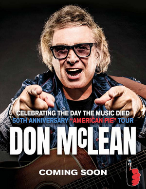 Don McLean Sets Special Concert Event on Feb. 3 