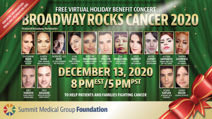 Shoshana Bean, Karen Olivo, Norbert Leo Butz, Lena Hall and More Join BROADWAY ROCKS CANCER 2020  Image