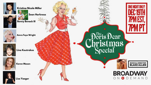 THE DORIS DEAR CHRISTMAS SPECIAL to Stream For One Night Only 