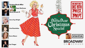 THE DORIS DEAR CHRISTMAS SPECIAL to Stream For One Night Only Image
