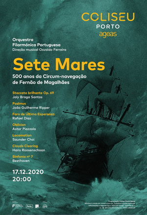 Portuguese Philharmonic Orchestra Plays Sete Mares at Coliseu Porto Ageas 
