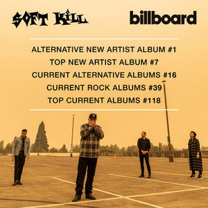 Soft Kill 'Dead Kids, R.I.P. City' Album Tops Billboard Alternative Charts 