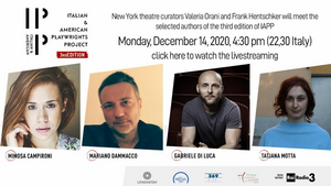 Third Edition of the Italian & American Playwrights Project Announced Image