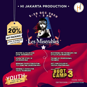 Hi Jakarta Production Presents Musical Virtual Boot Camp Season 3 - LES MISERABLES Edition 