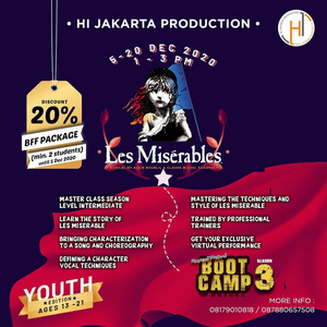 Hi Jakarta Production Presents Musical Virtual Boot Camp Season 3 - LES MISERABLES Edition Image