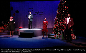 Review: CHRISTMAS MY WAY at Broadway Rose  Image