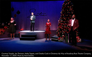 Review: CHRISTMAS MY WAY at Broadway Rose Image