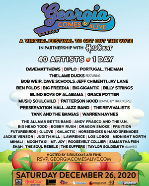 Georgia Comes Alive Virtual Music Festival Announced for Dec. 26 Image
