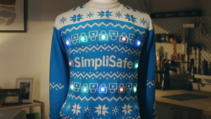 SimpliSafe Launches Tech-Enabled Social Distancing Sweater Image