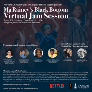 Phylicia Rashad, Ruben Santiago-Hudson, Colman Domingo, and More Join Classical Theatre's MA RAINEY Virtual Event Image