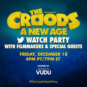THE CROODS: A NEW AGE Twitter Watch Party Today Image