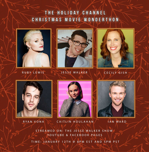 Caitlin Houlahan, Ruby Lewis, Ryan Vona and More Join THE HOLIDAY CHANNEL CHRISTMAS MOVIE WONDERTHON 
