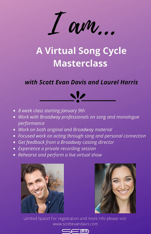Education:  Scott Evan Davis & Laurel Harris To Offer Youth-Oriented Performance Workshop I AM Image