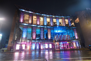'Hanging by a Million Threads' - New Artwork by Sophie Fields Transforms Edinburgh's Festival Theatre Image