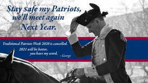 Traditional Patriots Week Postponed Until 2021 Image