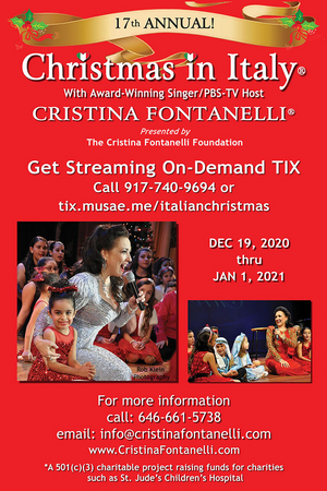 CRISTINA FONTANELLI'S CHRISTMAS IN ITALY Available to Stream Online Image