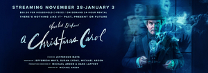 New Stage Theatre Streaming A CHRISTMAS CAROL Starring Jefferson Mays Through January 3 
