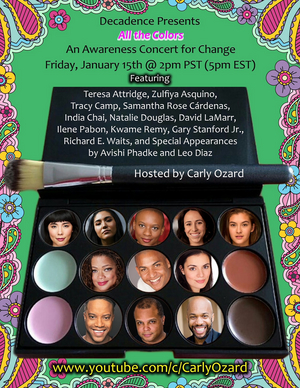 BWW Previews: Carly Ozard Presents VOICES OF COLOR: All the Colors Online Concert January 15th Image
