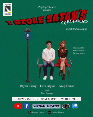 Thornhill Theatre Space Presents I STOLE SATAN'S GIRLFRIEND  Image