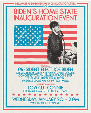 Low Cut Connie to Perform at Joe Biden Inauguration Celebration 