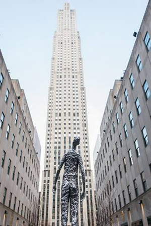 Tom Friedman's 10-Foot Tall Sculpture LOOKING UP to be Displayed at Rockefeller Center 