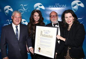 VIDEO: On This Day, January 26- NYC Celebrates THE PHANTOM OF THE OPERA Day!  Image