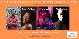 Mark DeGarmo Dance Broadcasts its Virtual Salon Performance Series for Social Change 2020-2021 Image